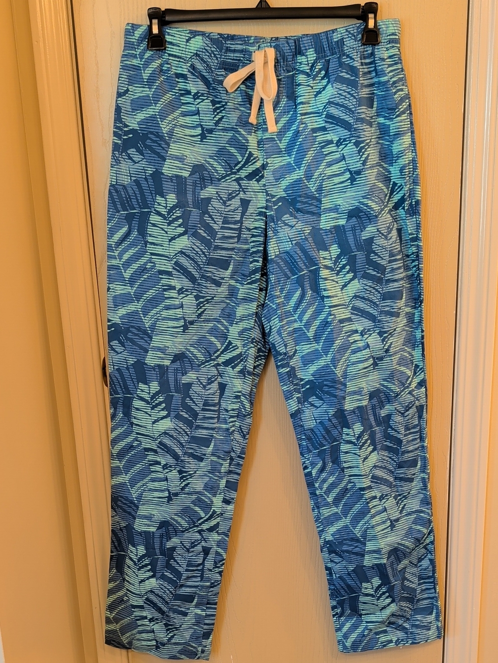 Vineyard Vines Men's Camo Bayside Blue Lounge Pants Size M | Cotton Stretch NWT